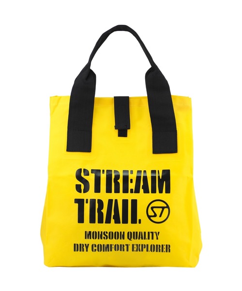 STREAM TRAIL（ストリームトレイル）の「LT.WET TOTE S　ライト ウェット トート S（トートバッグ・メンズ・イエロー/オリーブドラブ/グレー・SMALL）」の3枚目の写真