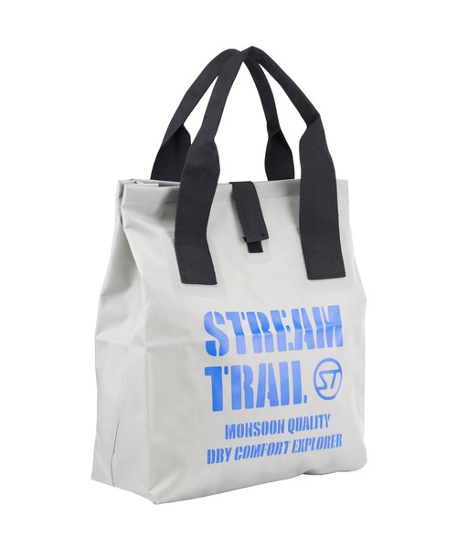 STREAM TRAIL（ストリームトレイル）の「LT.WET TOTE S　ライト ウェット トート S（トートバッグ・メンズ・イエロー/オリーブドラブ/グレー・SMALL）」の5枚目の写真