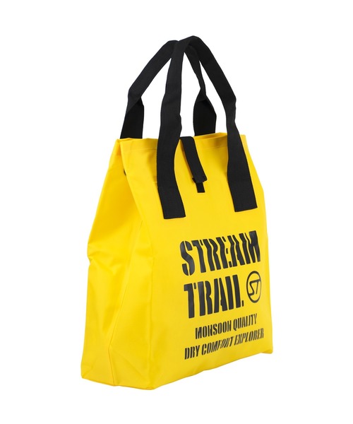 STREAM TRAIL（ストリームトレイル）の「LT.WET TOTE S　ライト ウェット トート S（トートバッグ・メンズ・イエロー/オリーブドラブ/グレー・SMALL）」の9枚目の写真