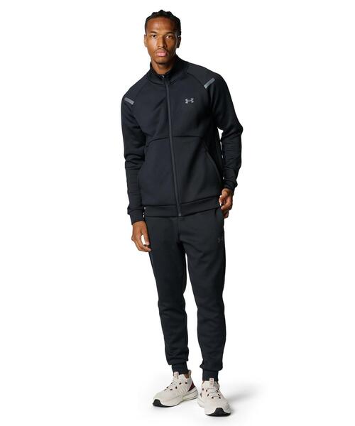UNDER ARMOUR(アンダーアーマー)の「UAアーマーニット トラックジャケット(トレーニング/メンズ)(ジャージ・メンズ・ブラック・L/M/S/XL/2XL/3XL)」の3枚目の写真