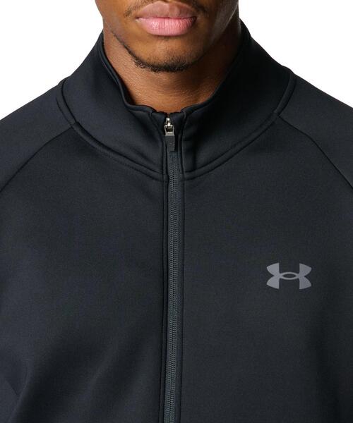 UNDER ARMOUR(アンダーアーマー)の「UAアーマーニット トラックジャケット(トレーニング/メンズ)(ジャージ・メンズ・ブラック・L/M/S/XL/2XL/3XL)」の4枚目の写真