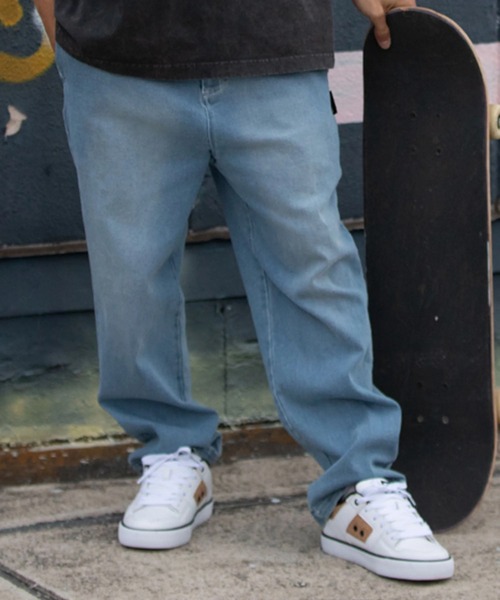 DC SHOES(ディーシーシューズ)の「DC SHOES メンズ 26 WIDE PANT デニム ワイドパンツ 【2026年春夏モデル】/ウエストゴムドローコードボトムス(その他パンツ・メンズ・グレー系その他2/インディゴブルー/ブルー系その他/ブラック系その他/ブラック/ライトブルー・MEDIUM/LARGE/X-LARGE/SMALL)」の6枚目の写真