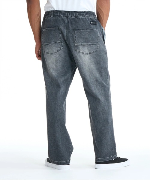DC SHOES(ディーシーシューズ)の「DC SHOES メンズ 26 WIDE PANT デニム ワイドパンツ 【2026年春夏モデル】/ウエストゴムドローコードボトムス(その他パンツ・メンズ・グレー系その他2/インディゴブルー/ブルー系その他/ブラック系その他/ブラック/ライトブルー・MEDIUM/LARGE/X-LARGE/SMALL)」の22枚目の写真