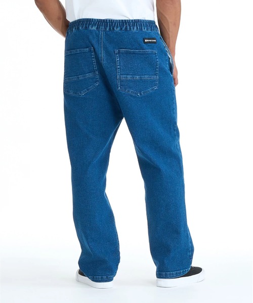 DC SHOES(ディーシーシューズ)の「DC SHOES メンズ 26 WIDE PANT デニム ワイドパンツ 【2026年春夏モデル】/ウエストゴムドローコードボトムス(その他パンツ・メンズ・グレー系その他2/インディゴブルー/ブルー系その他/ブラック系その他/ブラック/ライトブルー・MEDIUM/LARGE/X-LARGE/SMALL)」の11枚目の写真