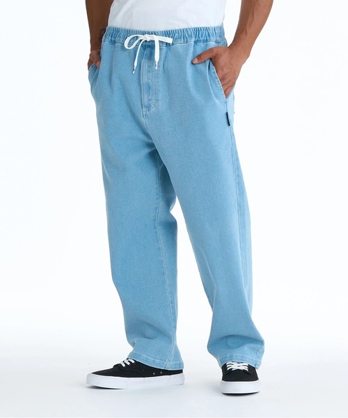 DC SHOES(ディーシーシューズ)の「DC SHOES メンズ 26 WIDE PANT デニム ワイドパンツ 【2026年春夏モデル】/ウエストゴムドローコードボトムス(その他パンツ・メンズ・グレー系その他2/インディゴブルー/ブルー系その他/ブラック系その他/ブラック/ライトブルー・MEDIUM/LARGE/X-LARGE/SMALL)」の13枚目の写真