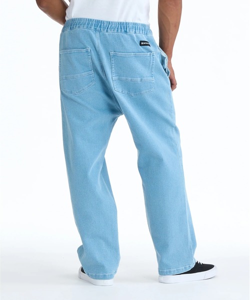 DC SHOES(ディーシーシューズ)の「DC SHOES メンズ 26 WIDE PANT デニム ワイドパンツ 【2026年春夏モデル】/ウエストゴムドローコードボトムス(その他パンツ・メンズ・グレー系その他2/インディゴブルー/ブルー系その他/ブラック系その他/ブラック/ライトブルー・MEDIUM/LARGE/X-LARGE/SMALL)」の14枚目の写真