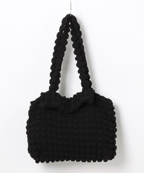 almo（アルモ）の「【Bls】【ZA】【Bling Leads】ポップコーン柄　キルティングショルダーバッグ(BL)（ショルダーバッグ・レディース・ベージュ/ホワイト/ブラック・FREE）」の6枚目の写真