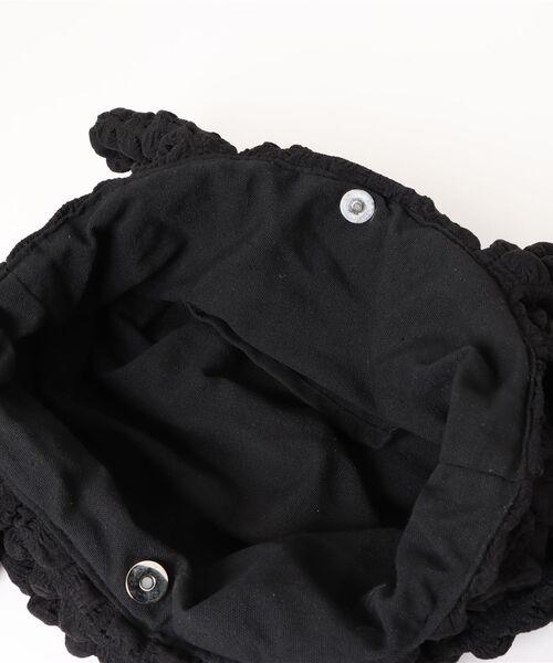 almo（アルモ）の「【Bls】【ZA】【Bling Leads】ポップコーン柄　キルティングショルダーバッグ(BL)（ショルダーバッグ・レディース・ベージュ/ホワイト/ブラック・FREE）」の8枚目の写真