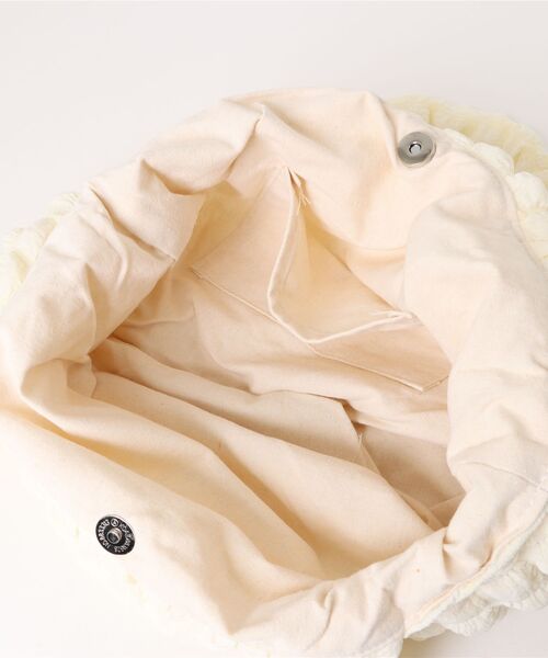 almo（アルモ）の「【Bls】【ZA】【Bling Leads】ポップコーン柄　キルティングショルダーバッグ(BL)（ショルダーバッグ・レディース・ベージュ/ホワイト/ブラック・FREE）」の10枚目の写真
