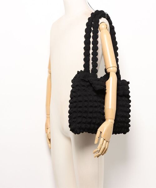 almo（アルモ）の「【Bls】【ZA】【Bling Leads】ポップコーン柄　キルティングショルダーバッグ(BL)（ショルダーバッグ・レディース・ベージュ/ホワイト/ブラック・FREE）」の11枚目の写真
