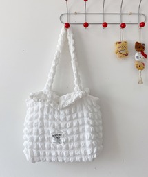 almo（アルモ）の「【Bls】【ZA】【Bling Leads】ポップコーン柄　キルティングショルダーバッグ(BL)（ショルダーバッグ）」