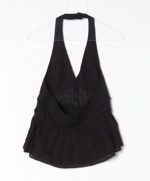 Ray BEAMS（レイビームス）の「◎レースホルターN BL（シャツ/ブラウス・レディース・ホワイト/ブラック・ONE SIZE）」の3枚目の写真