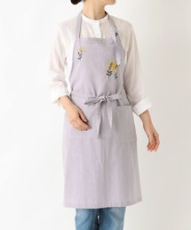 212 KITCHEN STORE | 刺繍フラワー ミモザ フルエプロン LPU <212Kオリジナル >(エプロン)