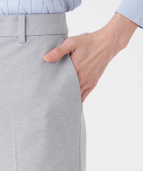 TRANS WORK(トランスワーク)の「【美シリーズ・ウォッシャブル】トリアセスビンダイアゴナルパンツ(その他パンツ・レディース・ネイビー/グレー系その他2・40/38)」の11枚目の写真