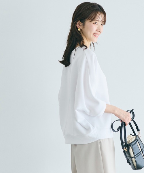 coca(coca)(コカ)の「ソフトスウェット ドルマントップス(Tシャツ/カットソー・レディース・ホワイト/ブラック・S/M/L)」の14枚目の写真