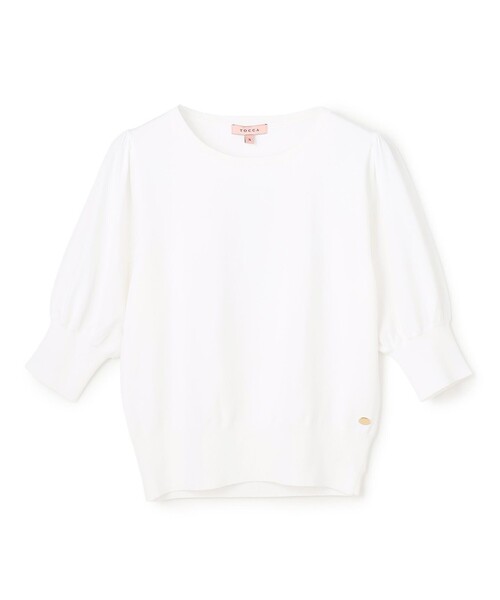TOCCA(トッカ)の「BALOON ニットプルオーバー(ニット/セーター・レディース・アイボリー系/ブラウン系/グリーン系/ブラック系・MEDIUM/SMALL)」の19枚目の写真