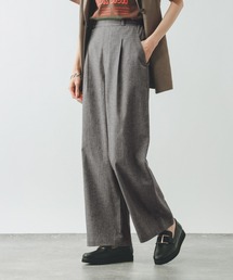 レディースのその他パンツ（グレー/灰色系・ストライプ柄