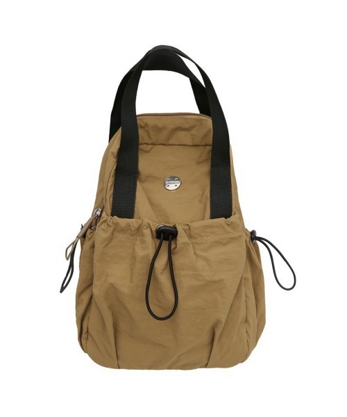 Miniministore(ミニミニストア)の「ミニリュック2wayナイロンバッグ小さめ(バックパック/リュック・レディース・ブラック/アイボリー/カーキ/ラベンダー/イエロー/キャメル・FREE)」の6枚目の写真
