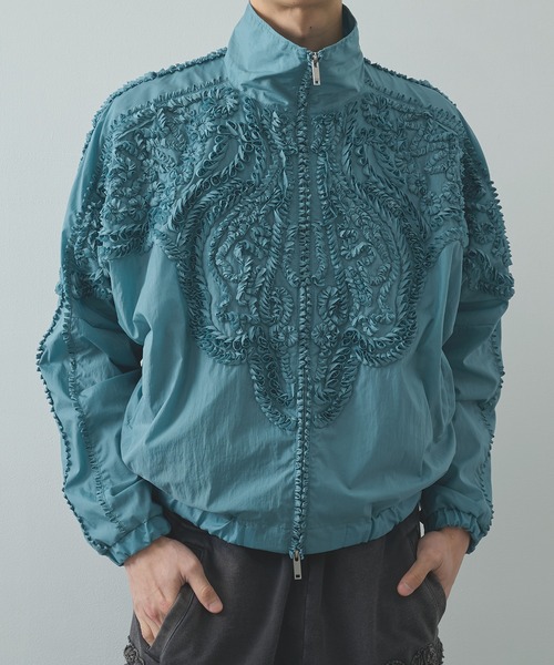 TAAKK(ターク)の「【TAAKK/ターク】Track Blouson(ブルゾン・メンズ・ブラック/ブルー・2/3)」の1枚目の写真