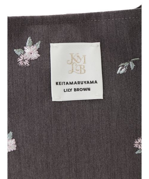 LILY BROWN(リリーブラウン)の「【LILY BROWN×KEITA MARUYAMA】エンブロイダリーミニトート(トートバッグ・レディース・ネイビー/グレー・F)」の8枚目の写真