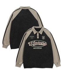 HOOK（フック）の「長袖ポロシャツ（ポロシャツ）」