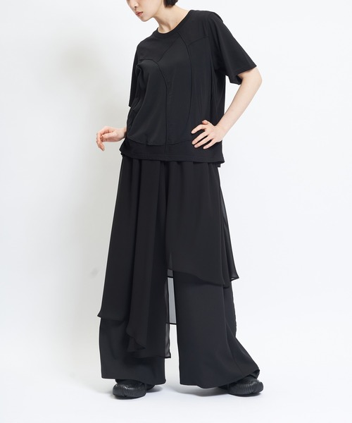 gomme(ゴム)の「レイヤーツイルパンツ(その他パンツ・レディース・ブラック/ブラウン/チャコールグレー・MEDIUM)」の20枚目の写真