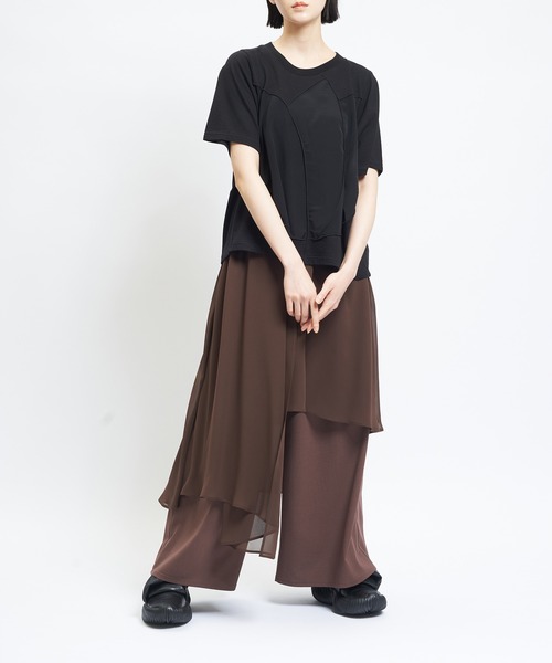 gomme(ゴム)の「レイヤーツイルパンツ(その他パンツ・レディース・ブラック/ブラウン/チャコールグレー・MEDIUM)」の22枚目の写真