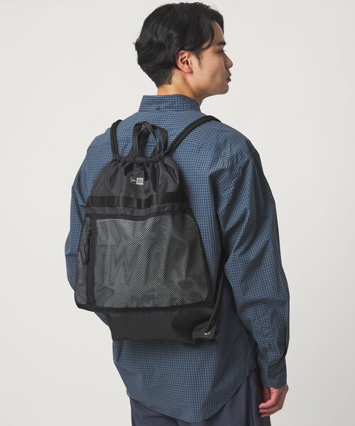 ニューエラ【NEW ERA】　ブラックメッシュリュック NEW ERA＞デイサック リュック（バックパック/リュック）｜NEW ERA