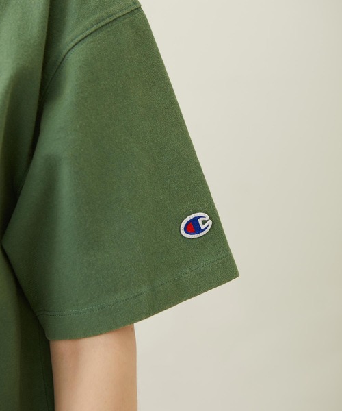 Champion(チャンピオン)の「MILKFED.×CHAMPION LA LOGO S/S TEE(Tシャツ/カットソー・レディース・ブラック/グリーン/オートミール/ネイビー・S/M)」の12枚目の写真