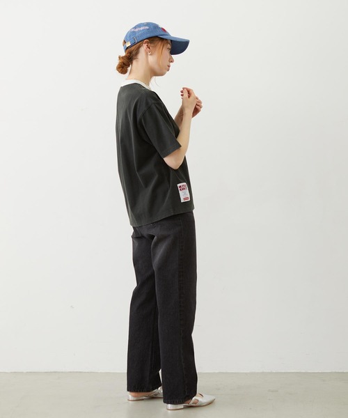 Champion(チャンピオン)の「MILKFED.×CHAMPION LA LOGO S/S TEE(Tシャツ/カットソー・レディース・ブラック/グリーン/オートミール/ネイビー・S/M)」の17枚目の写真