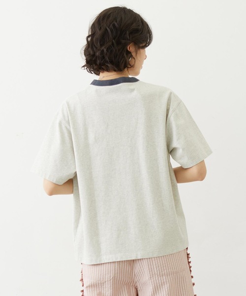 Champion(チャンピオン)の「MILKFED.×CHAMPION LA LOGO S/S TEE(Tシャツ/カットソー・レディース・ブラック/グリーン/オートミール/ネイビー・S/M)」の21枚目の写真