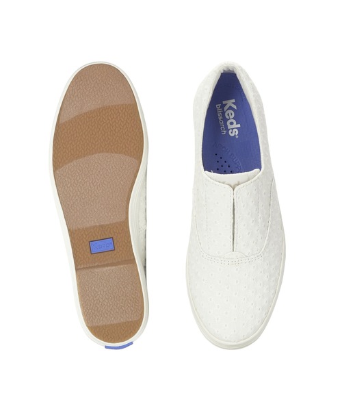 Keds(ケッズ)の「Keds ケッズ チャンピオン ラウンド トゥ スリップ オフホワイト(スニーカー・レディース・オフホワイト・23.0cm/24.5cm/25.0cm/22.5cm/23.5cm/24.0cm)」の5枚目の写真