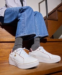 Hawkins | HAWKINS ホーキンス DAHLIA 5 ローカットスニーカー HW00143 WHITE/PINK(スニーカー)