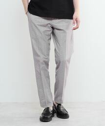 MEN'S MELROSE | プリントテックサッカーイージーパンツ(セットアップ可)(スラックス)