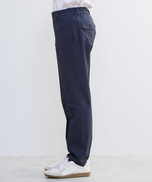 MEN'S MELROSE(メンズメルローズ)の「プリントテックサッカーイージーパンツ(セットアップ可)(スラックス・メンズ・ベージュ/ネイビー/ライトグレー/チャコールグレー・4/5/3/2)」の17枚目の写真
