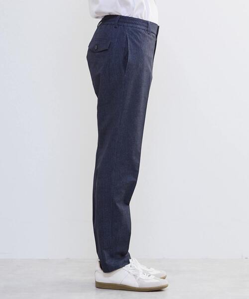 MEN'S MELROSE(メンズメルローズ)の「プリントテックサッカーイージーパンツ(セットアップ可)(スラックス・メンズ・ベージュ/ネイビー/ライトグレー/チャコールグレー・4/5/3/2)」の19枚目の写真