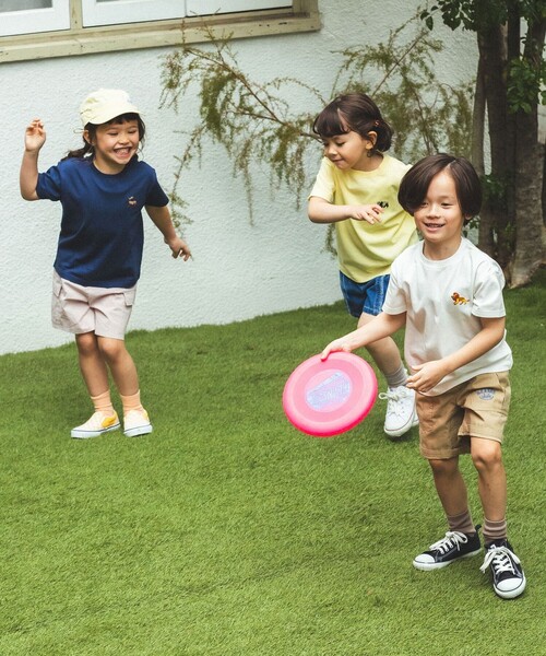 BEAMS mini(ビームスミニ)の「アニマル HIP Tシャツ 2026SS(90~150cm)外遊び プチプラ 通園 通学 定番(Tシャツ/カットソー・キッズ・イエロー系その他3/ネイビー/オフホワイト・90/100/110/120/130/140/150)」の22枚目の写真