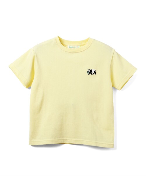 BEAMS mini(ビームスミニ)の「アニマル HIP Tシャツ 2026SS(90~150cm)外遊び プチプラ 通園 通学 定番(Tシャツ/カットソー・キッズ・イエロー系その他3/ネイビー/オフホワイト・90/100/110/120/130/140/150)」の16枚目の写真
