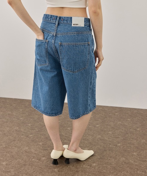 NEEDBY heritage（ニードバイヘリテージ）の「【NEEDBY for ADAM ET ROPE'】別注 RILLEY（デニムパンツ・レディース・ブルー・2/1）」の2枚目の写真