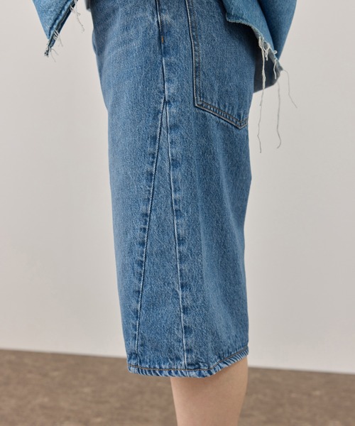 NEEDBY heritage（ニードバイヘリテージ）の「【NEEDBY for ADAM ET ROPE'】別注 RILLEY（デニムパンツ・レディース・ブルー・2/1）」の7枚目の写真