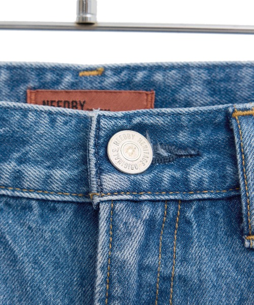 NEEDBY heritage（ニードバイヘリテージ）の「【NEEDBY for ADAM ET ROPE'】別注 RILLEY（デニムパンツ・レディース・ブルー・2/1）」の12枚目の写真