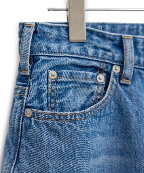 NEEDBY heritage（ニードバイヘリテージ）の「【NEEDBY for ADAM ET ROPE'】別注 RILLEY（デニムパンツ・レディース・ブルー・2/1）」の13枚目の写真