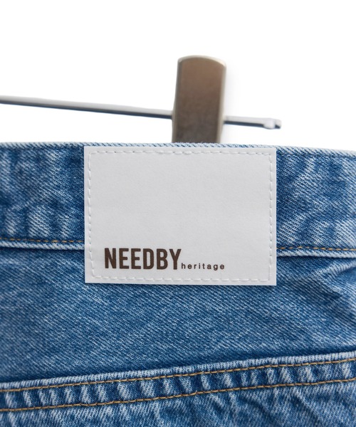 NEEDBY heritage（ニードバイヘリテージ）の「【NEEDBY for ADAM ET ROPE'】別注 RILLEY（デニムパンツ・レディース・ブルー・2/1）」の16枚目の写真