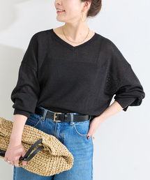 B.C STOCK | 手洗い可 / ペーパー混ドルマンプルオーバー(ニット/セーター)