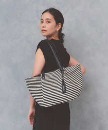 【TREASURE TOPKAPI】ロングハンドル タック カゴトートバッグ