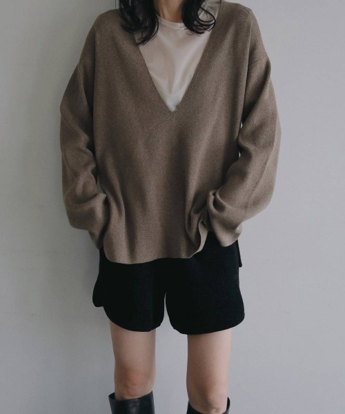 anuke(アンヌーク)の「anuke Velour Short Pants ベロアショートパンツ/62620710(その他パンツ・レディース・ブラック・36)」の1枚目の写真