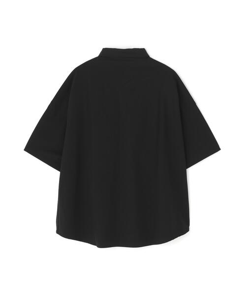 WHITELAND(ホワイトランド)の「【WEB&DEPOT限定】WHITELAND/ホワイトランド/LOGO P-TECK S/S SHIRTS(シャツ/ブラウス・レディース・ブラック/グレー・L/M/S)」の8枚目の写真