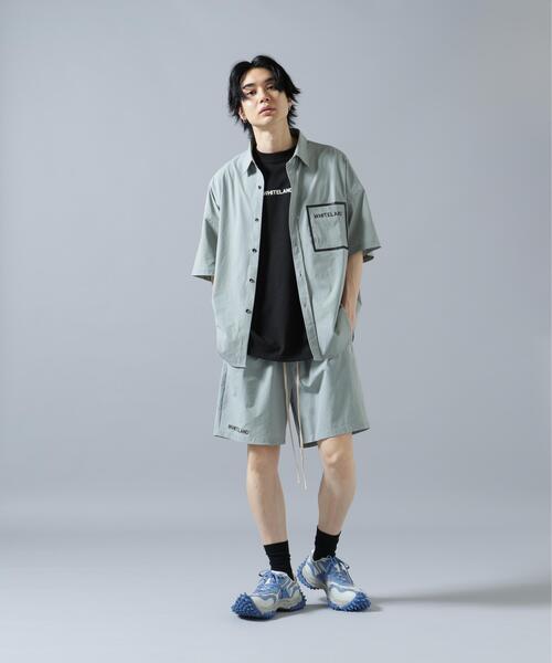 WHITELAND(ホワイトランド)の「【WEB&DEPOT限定】WHITELAND/ホワイトランド/LOGO P-TECK S/S SHIRTS(シャツ/ブラウス・レディース・ブラック/グレー・L/M/S)」の17枚目の写真