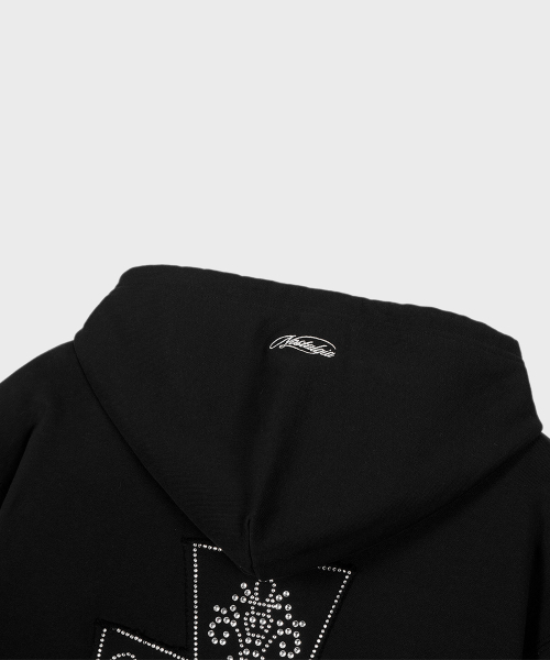 ALKI ALKA(アルキアルカ)の「Nostalgia Hoodie Zip-Up (Black)(パーカー・レディース・ブラック・LARGE/MEDIUM)」の9枚目の写真