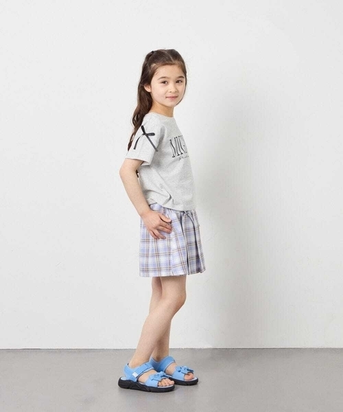 a.v.v（アーヴェヴェ）の「[KIDS]リボンスポサン（サンダル・キッズ・ブラック/ダークインディゴブルー/アイボリー・23/22/21/20/19/24）」の6枚目の写真